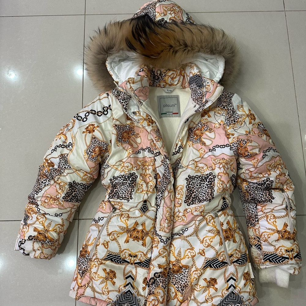 Winter Coat with Fur Hood